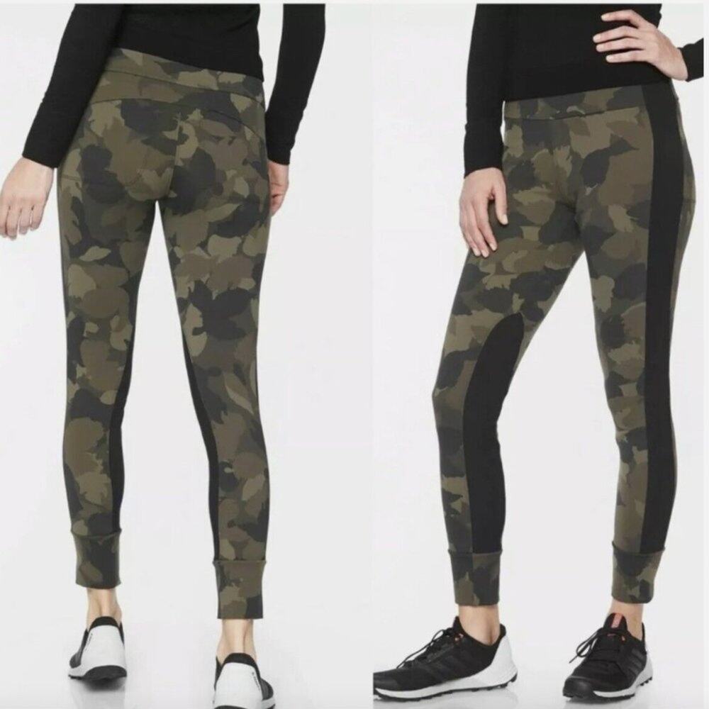 Athleta Essex Camo Hybrid Tights